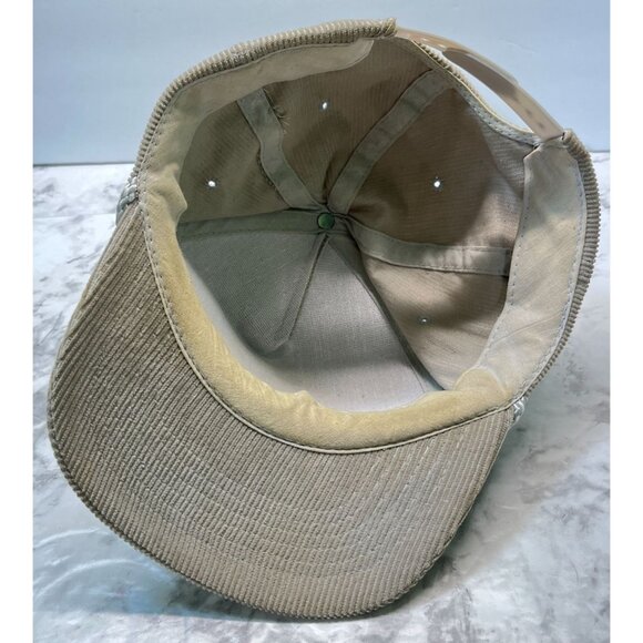 Vintage Alaska Corduroy Snapback Hat The Great Land Embroidered Adjustable Cap - Picture 2 of 9